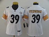 Women Nike Steelers 39 Minkah Fitzpatrick White Vapor Untouchable Limited Jersey,baseball caps,new era cap wholesale,wholesale hats